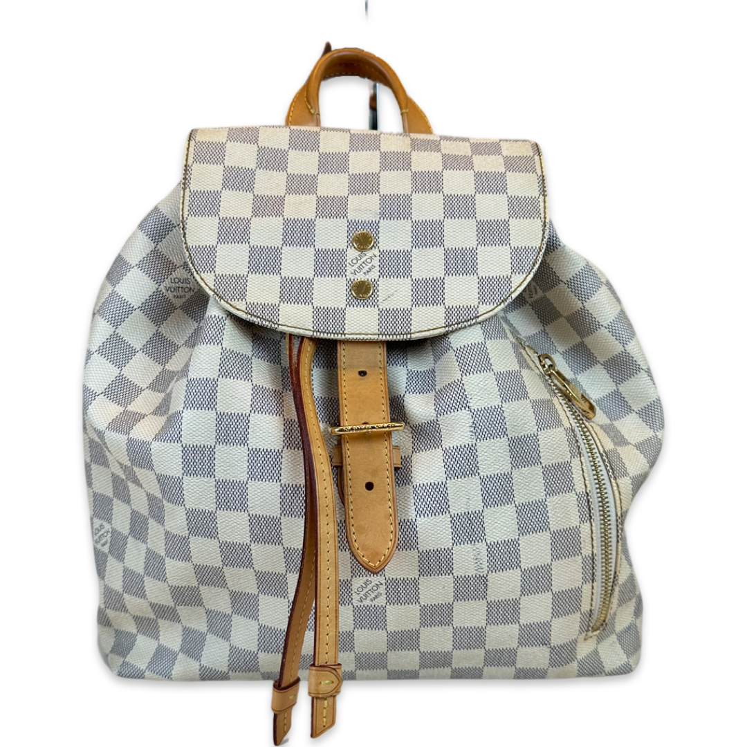 louis vuitton backpack price list Louis Vuitton Damier Azur Sperone Backpack