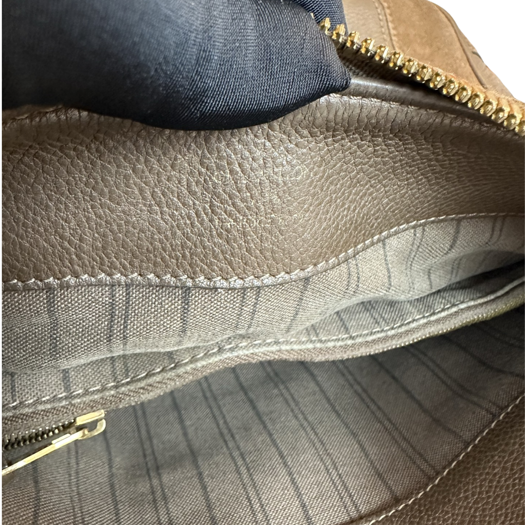 Pre-Owned Louis Vuitton Audacieuse PM Brown Shoulder Bag