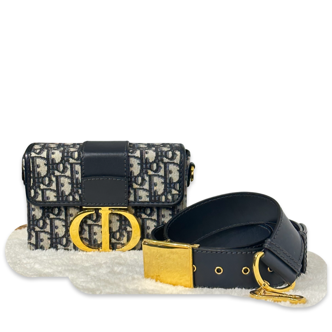 30 montaigne jacquard canvas box bag price sale