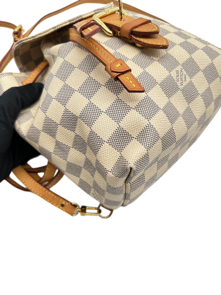 Pre-Owned Louis Vuitton Damier Azur Sperone BB Backpack
