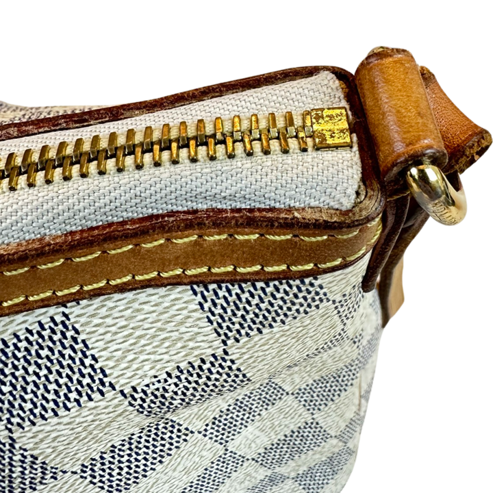 Pre-Owned Louis Vuitton Damier Azur Siracusa PM Crossbody