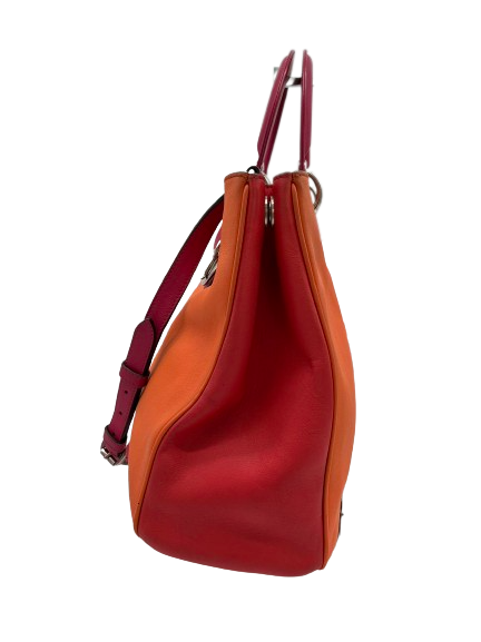 Preloved Dior Calfskin Smooth Medium Diorissimo Shoulder Bag