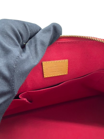 Preloved Louis Vuitton Patent Leather Alma GM Satchel Handbag