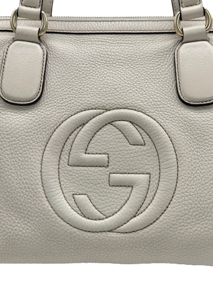 Preloved Gucci GG Logo Leather Soho Shoulder Bag Crossbody