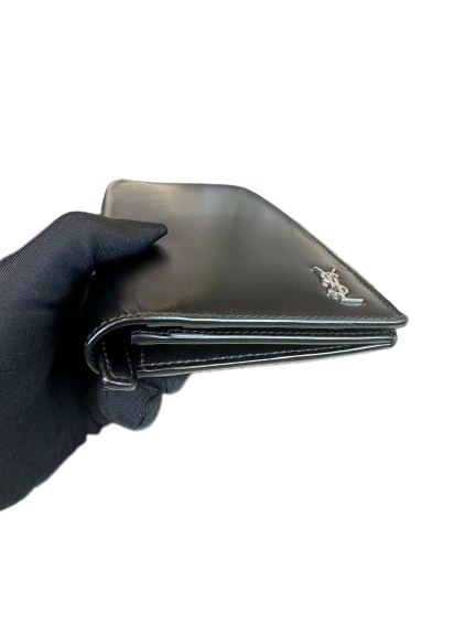 Preloved Yves Saint Laurent Black Leather Wallet