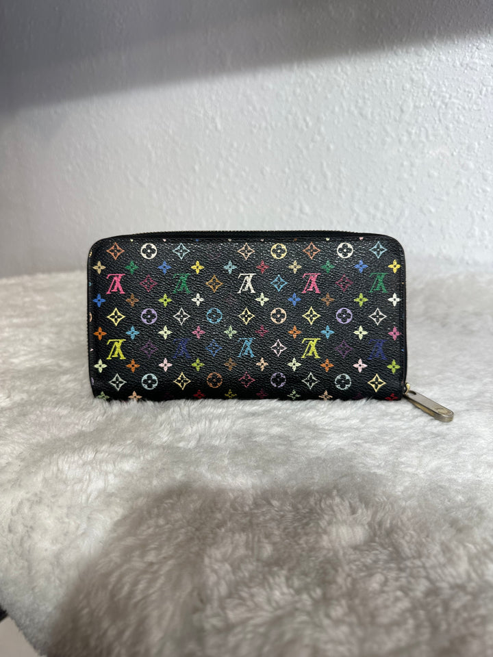 Louis Vuitton Multicolor Wallet Black