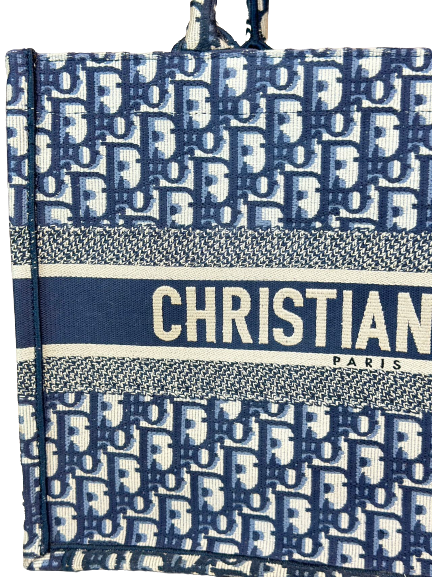 Preloved Christian Dior Medium Book Totes Shoulder Bag