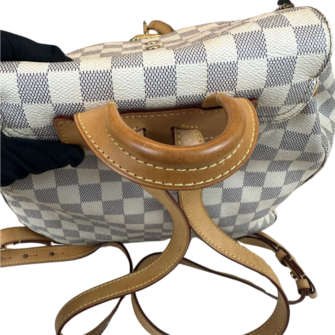 louis vuitton azur backpack Louis Vuitton Damier Azur Sperone Backpack