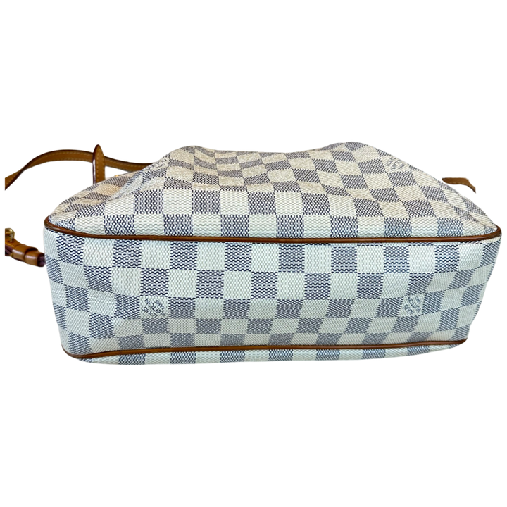 Pre-Owned Louis Vuitton Damier Azur Siracusa PM Crossbody