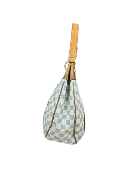 Preloved Louis Vuitton Damier Azur Galliera MM Totes Shoulder Bag