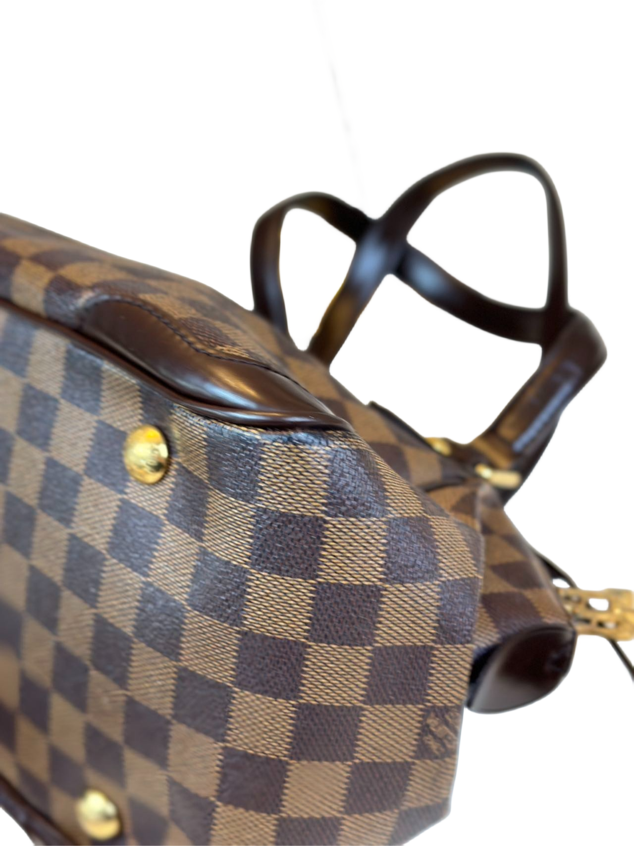 Preloved Louis Vuitton Damier Ebene Verona PM Satchel Handbag