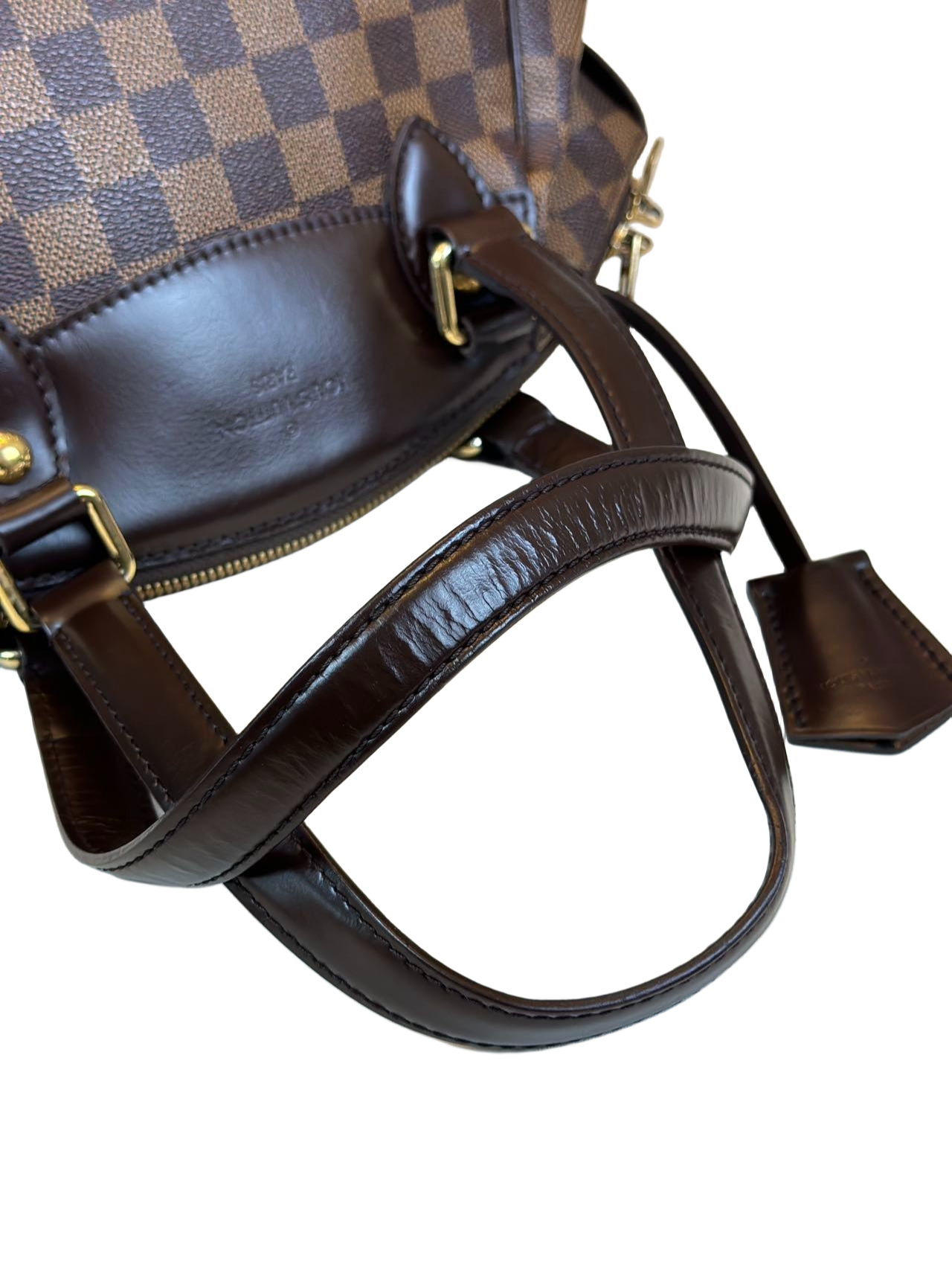 Preloved Louis Vuitton Damier Ebene Verona PM Satchel Handbag