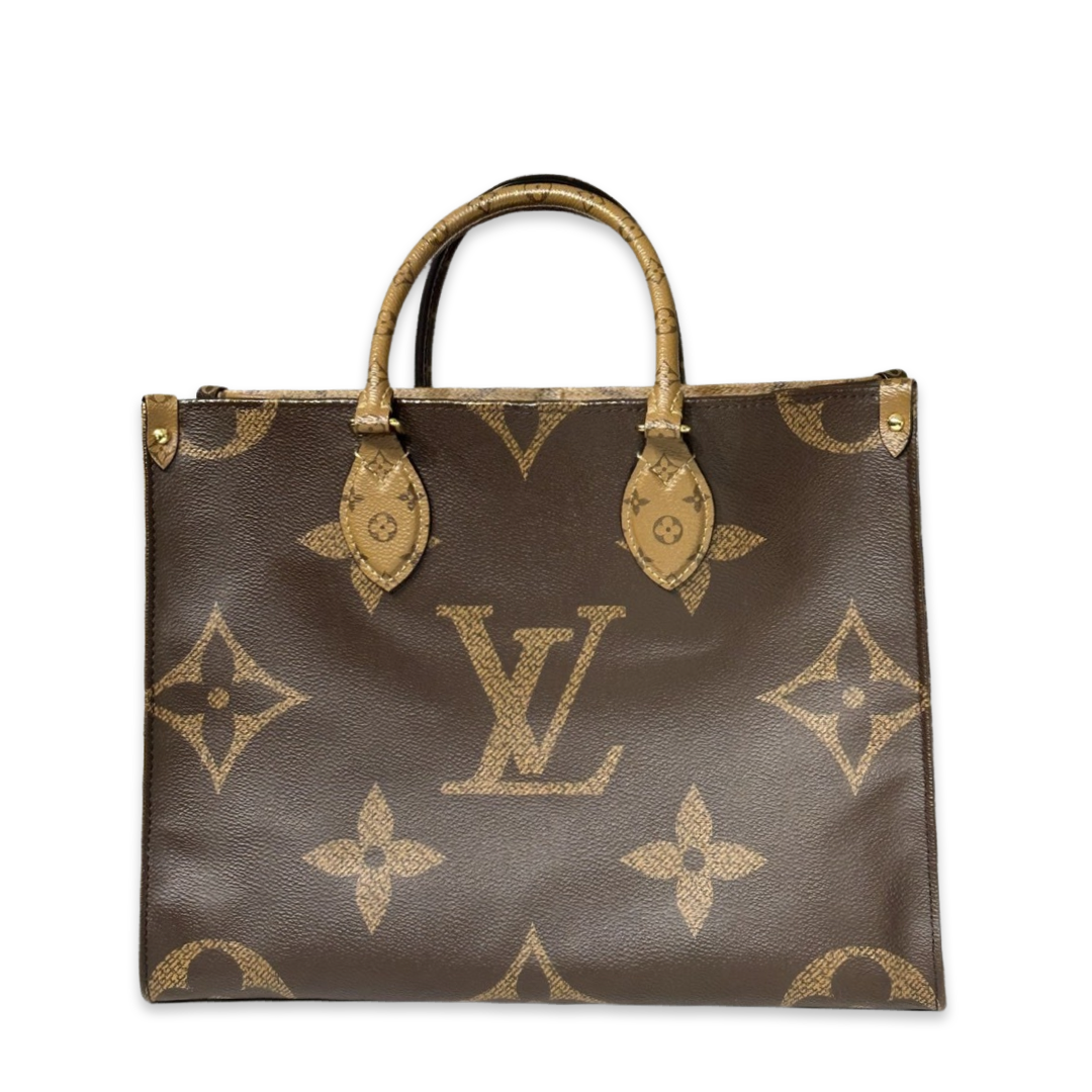 Pre-Owned Louis Vuitton Monogram Canvas OnTheGo MM Totes