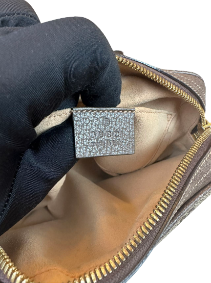Preloved Gucci GG Logo Printed Belt Bag