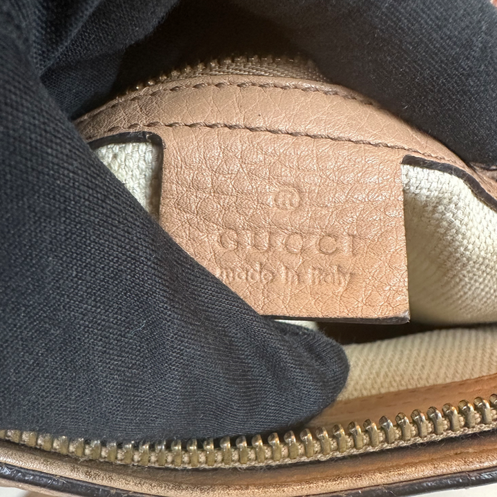 Pre-Owned Gucci GG Logo Hobo Soho Shoulder Bag Crossbody