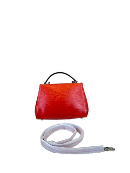 Preloved Louis Vuitton Red Epi Leather Cluny BB Shoulder Bag