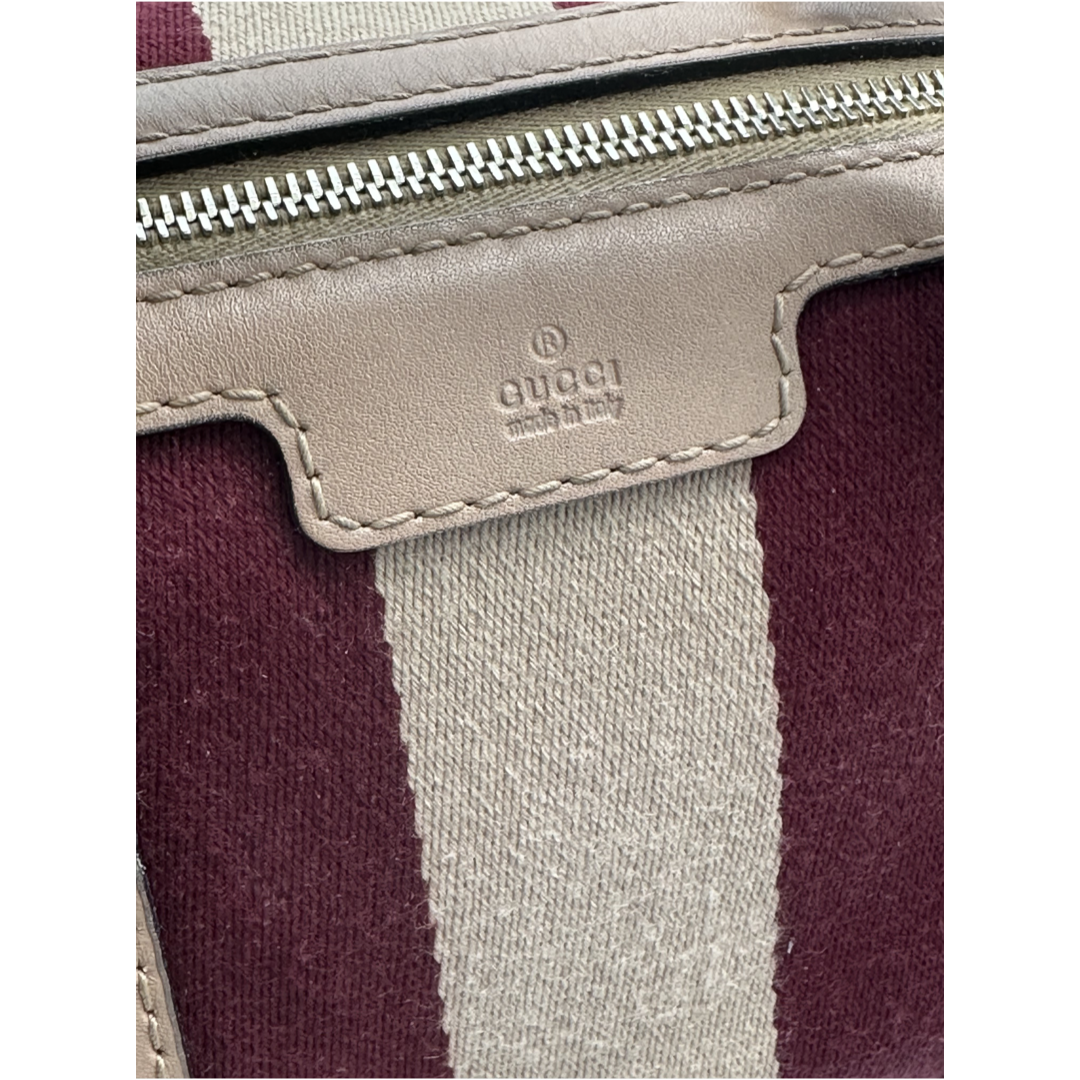 Pre-Owned Gucci GG Logo Supreme Boston Bag Shoulder Bag