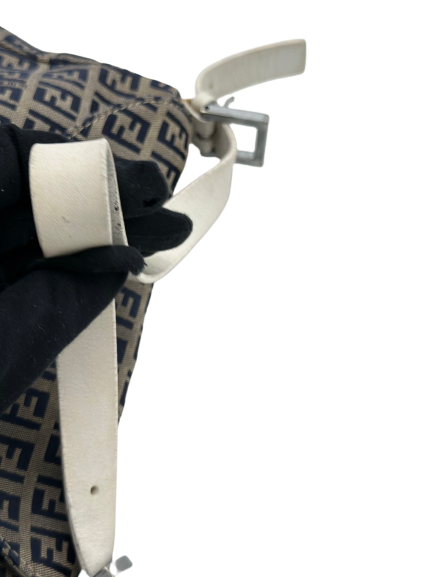 Preloved Fendi F Signature Logo Shoulder Bag Totes