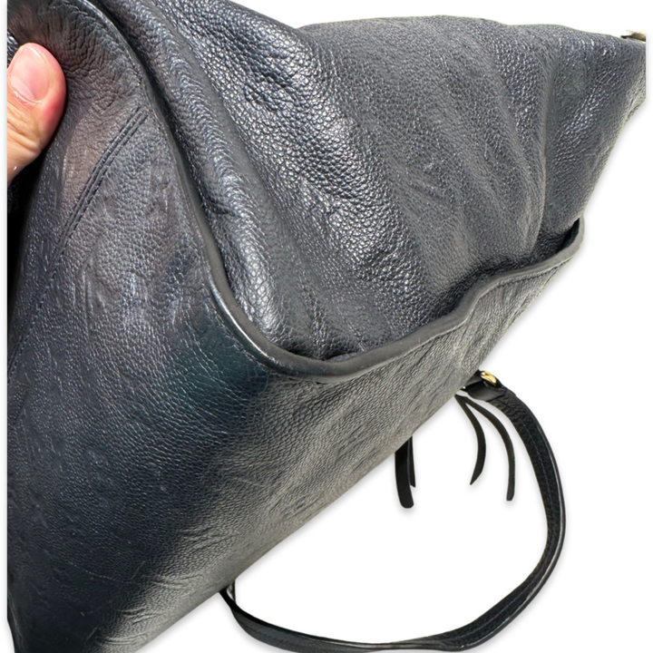 Pre-Owned Louis Vuitton Blue Empreinte Leather Lumineuse Shoulder Bag