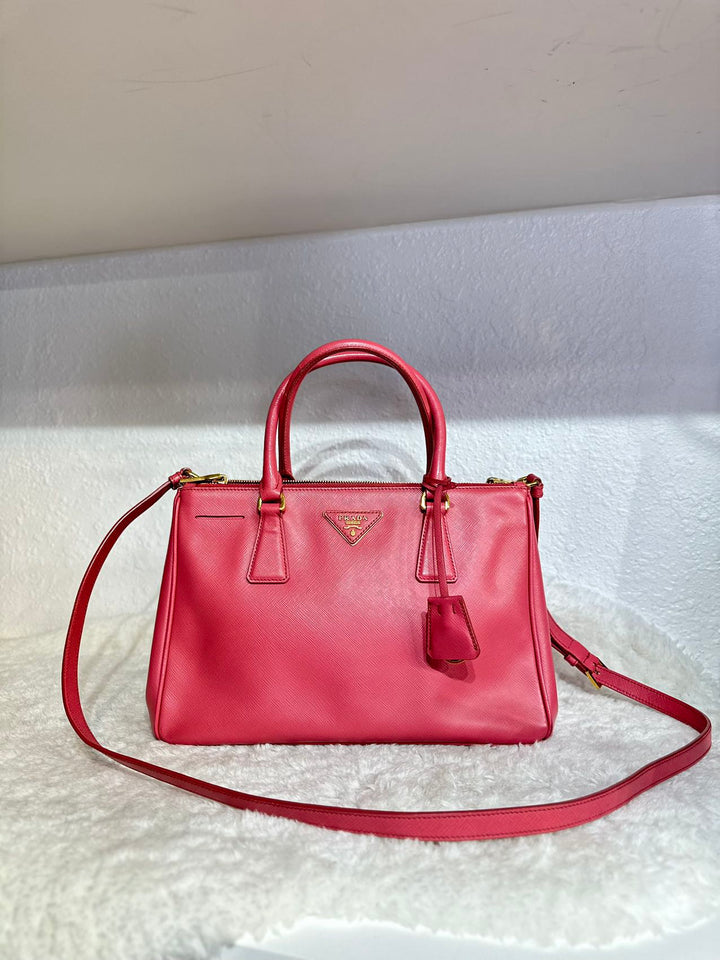 Prada pink Saffiano Leather Shoulder bag