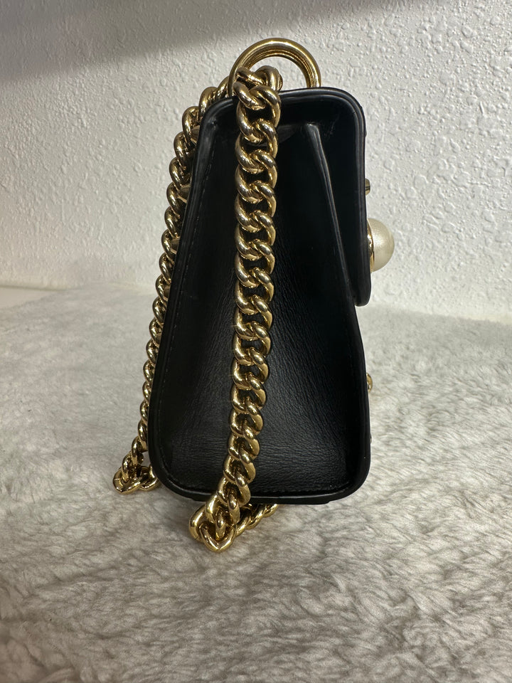 Gucci Black Pearl Small Padlock Shoulder bag