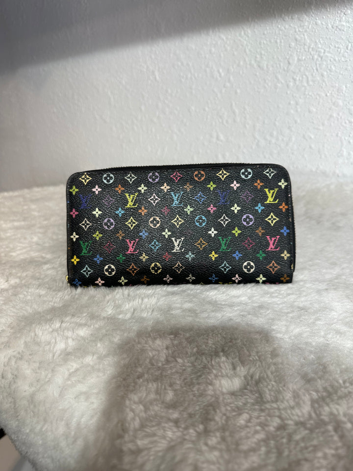 Louis Vuitton Multicolor Wallet Black