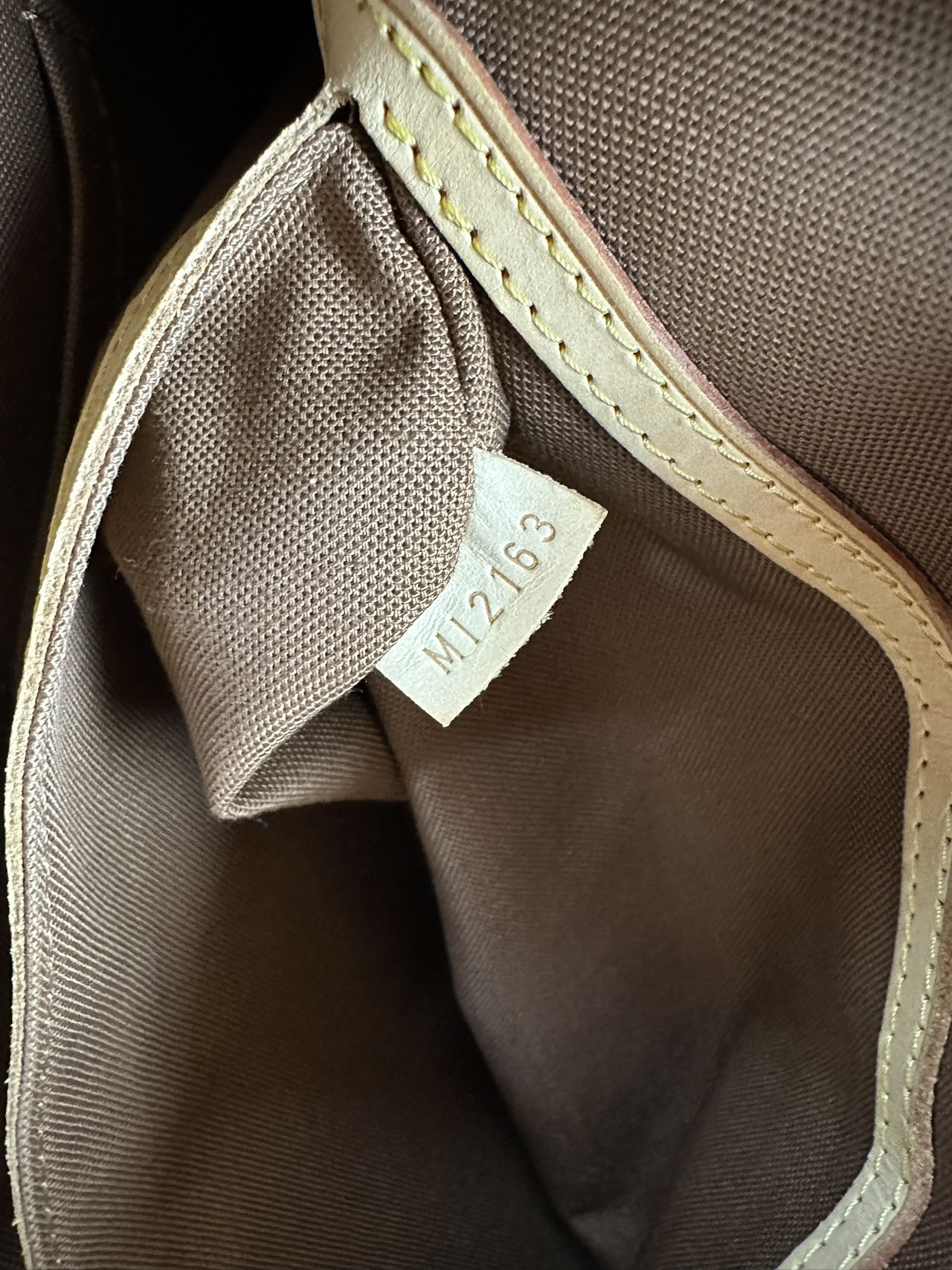 Preloved Louis Vuitton Monogram Canvas Palermo GM Shoulder Bag