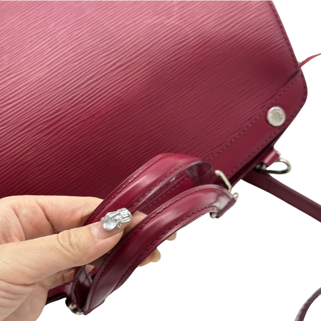 Pre-Owned Louis Vuitton Epi Leather Brea MM Shoulder Bag