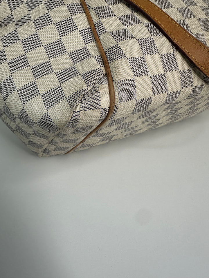 Louis Vuitton Damier Azur Totally MM Shoulder Bag
