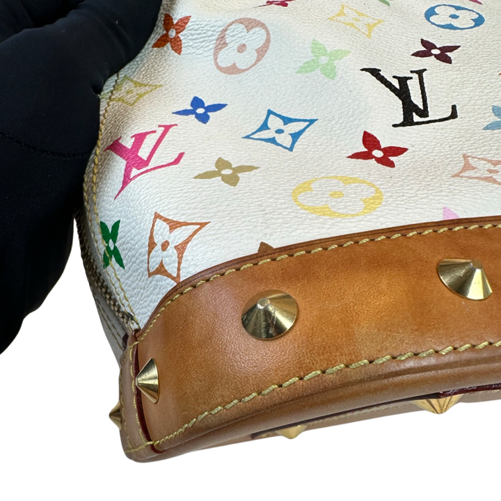 Pre-Owned Louis Vuitton Multicolor Alma Satchel Handbag