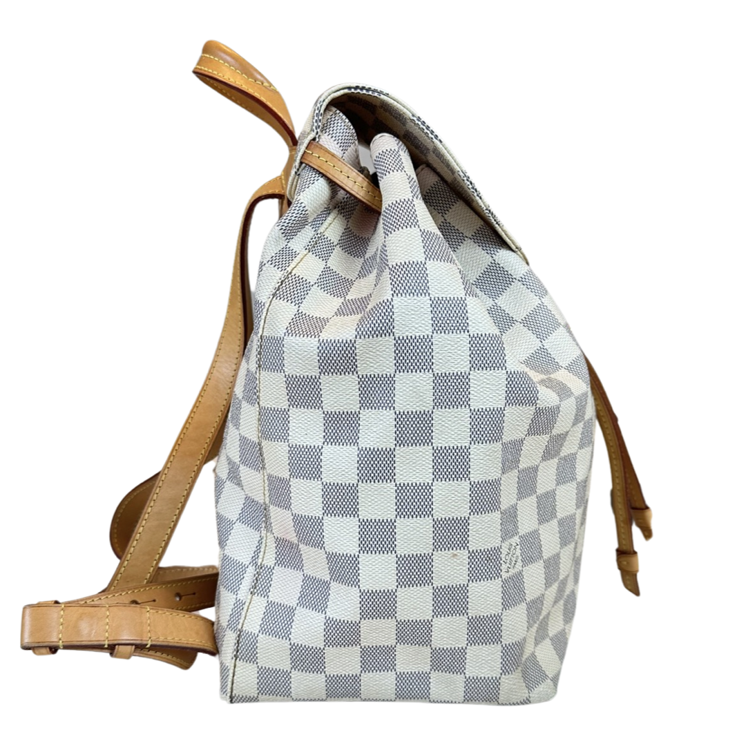 Pre-Owned Louis Vuitton Damier Azur Sperone MM Backpack – TheLuxuryStore