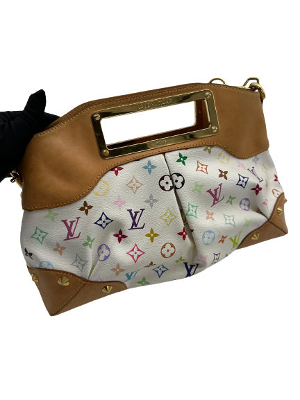 Preloved Louis Vuitton Multicolor Judy MM Shoulder Bag Satchel