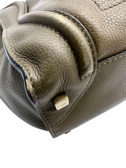 Preloved Celine Mini Luggage Satchel Handbag Totes