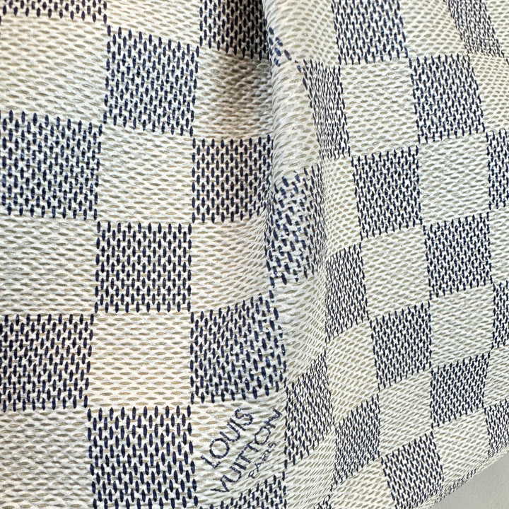 Pre-Owned Louis Vuitton Damier Azur Siracusa PM Crossbody