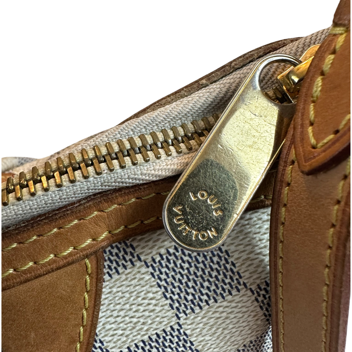 Pre-Owned Louis Vuitton Damier Azur Siracusa PM Crossbody
