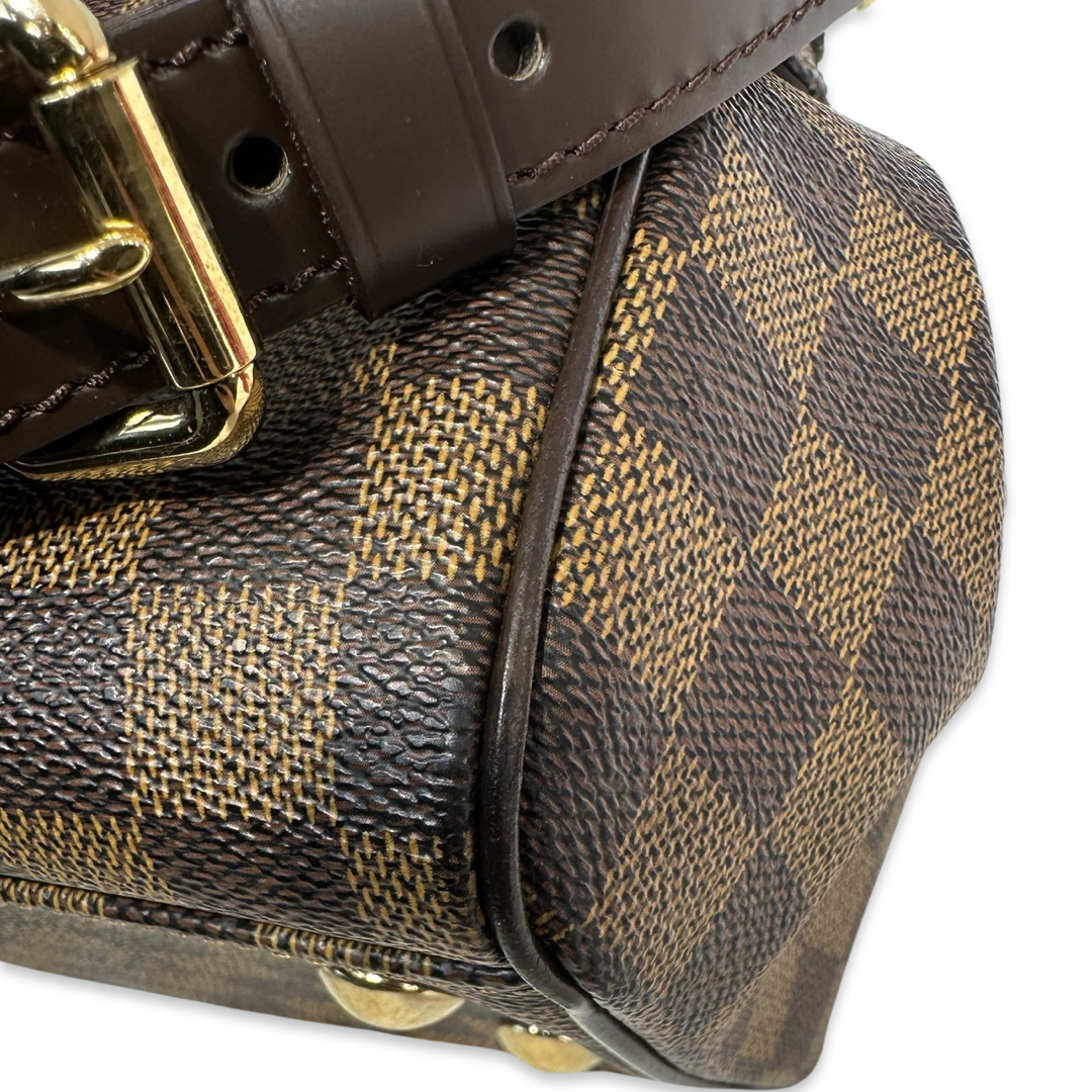Pre-Owned Louis Vuitton Damier Ebene Trevi MM Shoulder Bag Pre-Owned Louis Vuitton Damier Ebene Trevi MM Shoulder Bag