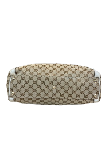 Preloved Gucci GG Logo Supreme Handbag Satchel