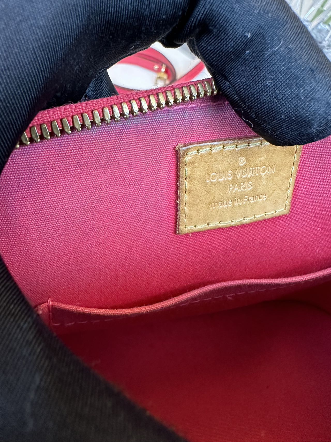 Preloved Louis Vuitton Vernis Monogram Alma BB Shoulder Bag