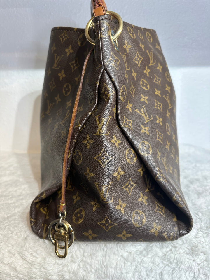 Louis Vuitton Monogram Canvas Artsy MM Shoulder Bag Tote