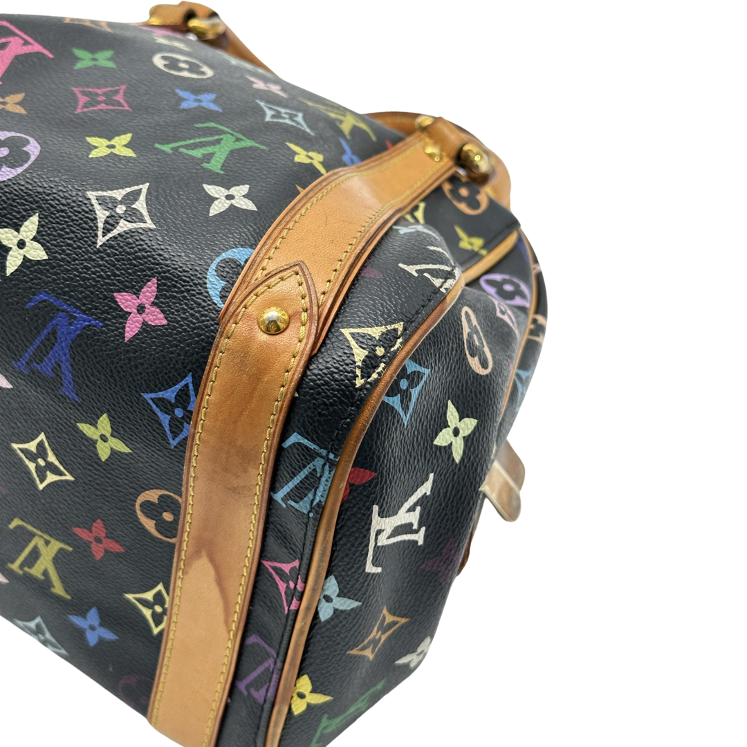 Pre-Owned Louis Vuitton Monogram Multicolor Priscilla Top Handbag Bag