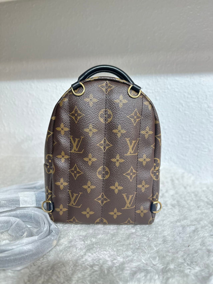 Louis Vuitton monogram canvas limited edition Mini Palm Spring backpack