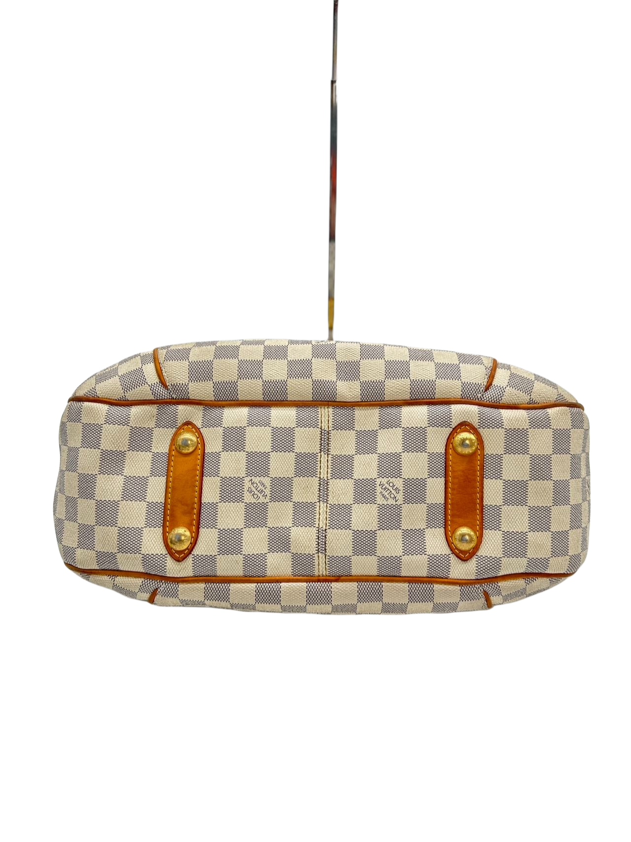 Preloved Louis Vuitton Damier Azur Galliera MM Shoulder Bag Totes