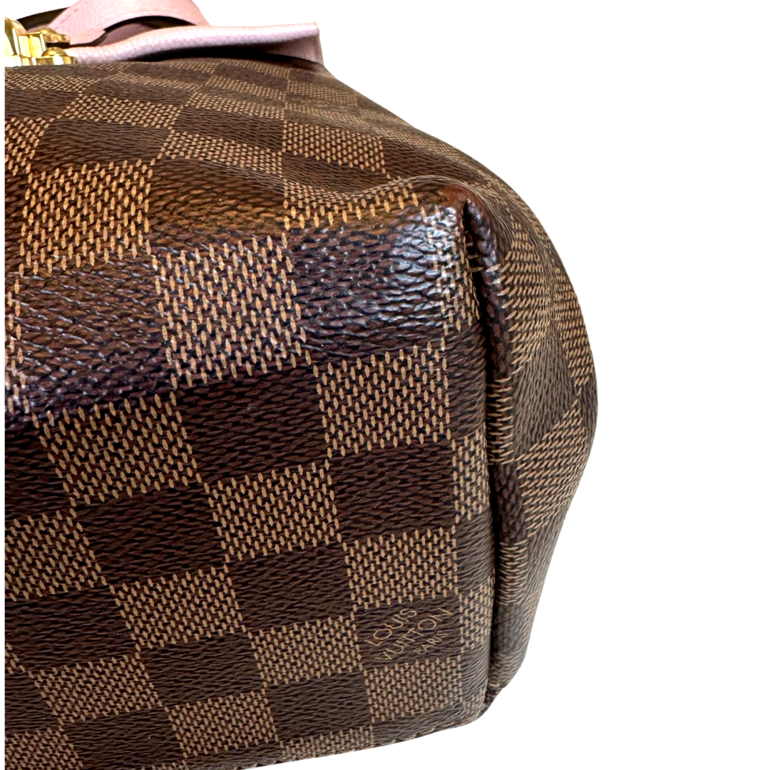 Pre-Owned Louis Vuitton Damier Ebene Clapton Backpack