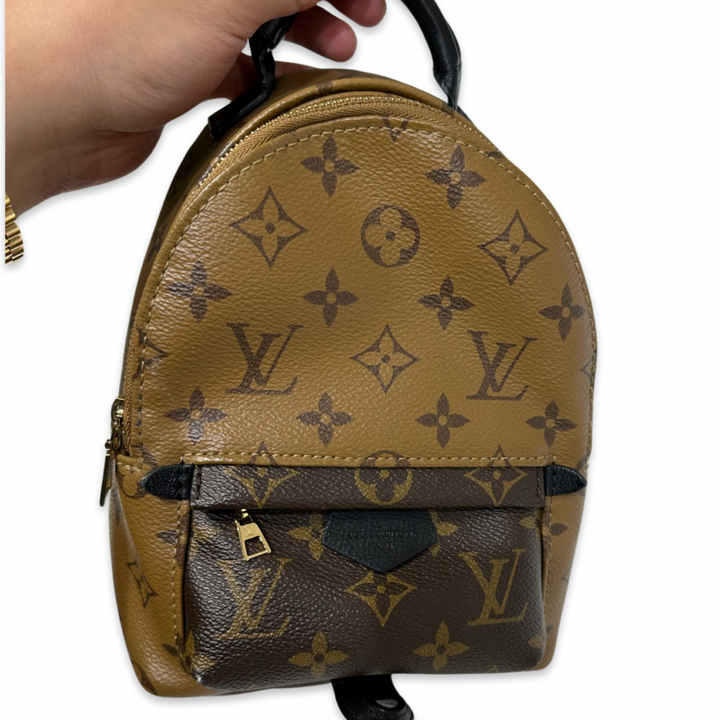 Pre-Owned Louis Vuitton Monogram Canvas Mini Palm Spring Backpack