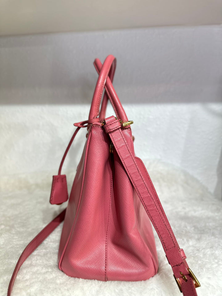 Prada pink Saffiano Leather Shoulder bag