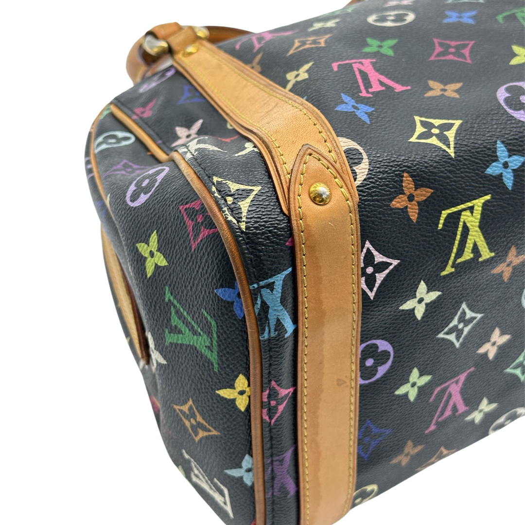 Pre-Owned Louis Vuitton Monogram Multicolor Priscilla Top Handbag Bag
