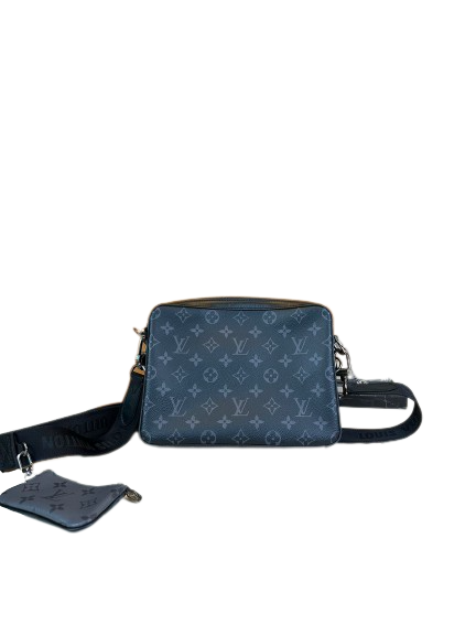 Preloved Louis Vuitton Monogram Canvas Messenger Bag Crossbody