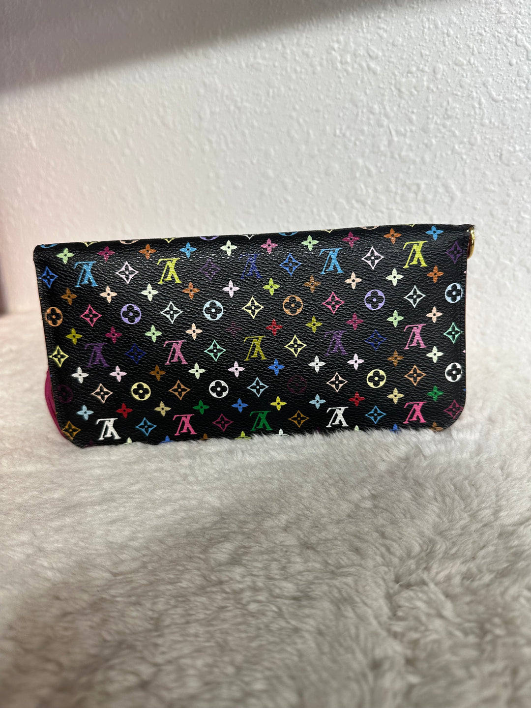 Louis Vuitton Black Multicolor WOC