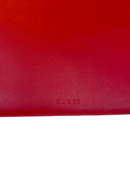 Preloved Gucci GG Logo Supreme Clutch Pouch