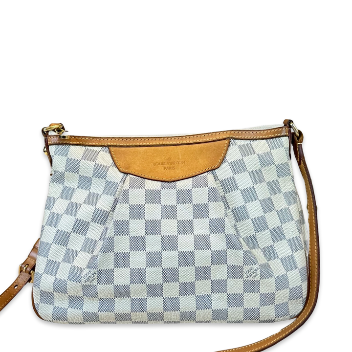 Louis Vuitton Damier Azur Siracusa PM Crossbody
